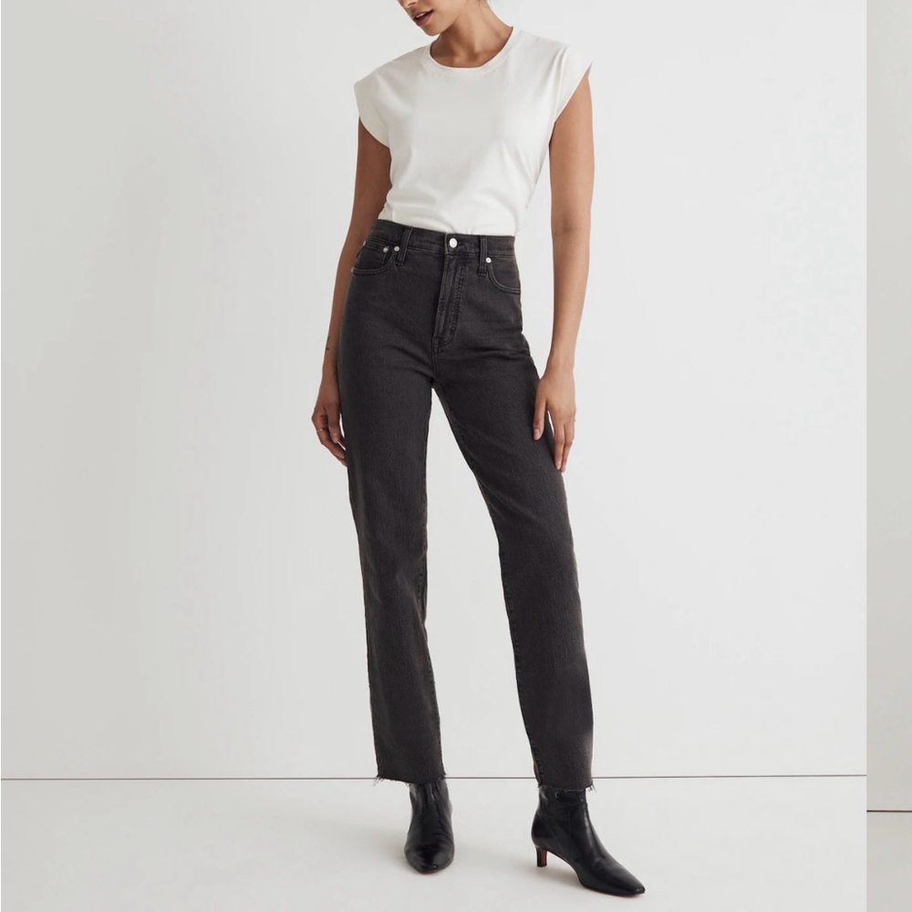 Madewell High Rise Black Women's Jeans